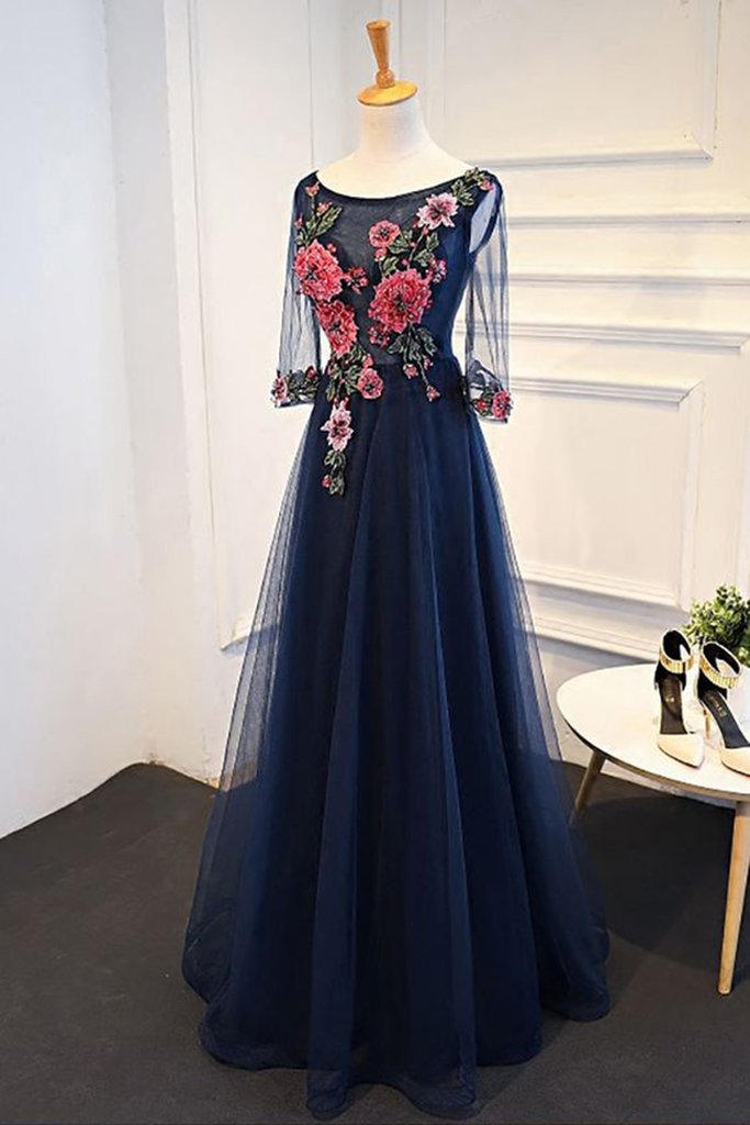 strapless open back dress Open Back V Neck Mermaid Blue Lace Long Prom Dress, Mermaid Blue Forma –  abcprom