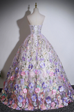 Floral dress on a mannequin against a plain background