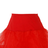 3 XL Tulle Red 50 Pound Petticoat PFWP0001