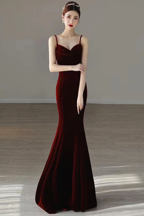 wine red party dress Velvi - Sydney Maxi Dress - Wine Tulle Dress