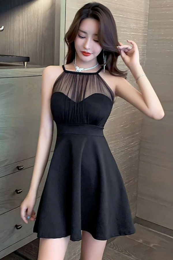 Black A Line Halter Short Homecoming Dresses,Cheap Short Prom Dresses Promfast Black A Line Halter Short Homecoming Dresses,Cheap Short Prom Dresses Promfast