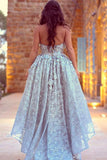 Cheap Lace Sweetheart High Low Ball Gown Prom Dresses For Teens,Graduation Dresses PFP0809