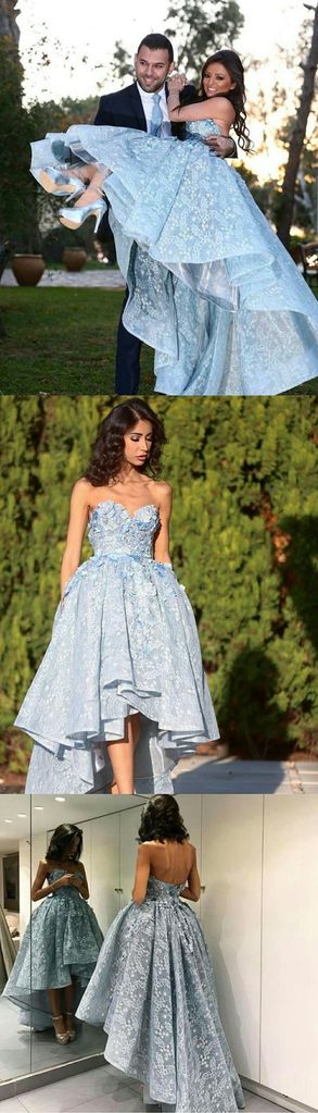 Cheap Lace Sweetheart High Low Ball Gown Prom Dresses For Teens,Gradua Promfast Cheap Lace Sweetheart High Low Ball Gown Prom Dresses For Teens,Gradua Promfast