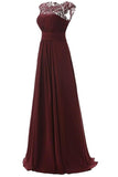 Elegant Long Lace Open Back High Low Cheap Prom Dresses PFB0090