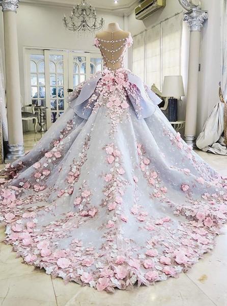Pretty Backless Quinceanera Dress,Ball Gown Long Wedding/Prom Gown PFP Promfast Pretty Backless Quinceanera Dress,Ball Gown Long Wedding/Prom Gown PFP Promfast