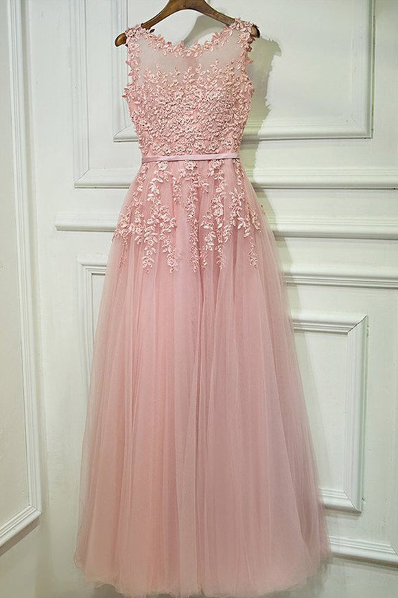 Gorgeous Pink Prom Dresses For Teens, Graduation Formal Party Dresses