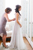 Elegant Beach Coast Wedding Dresses,Lace A Line Tulle Bridal Dresses For Beach Wedding PFW0259