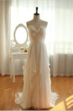 High Low Tiered Layers Custom Made Bridal Wedding Dress PFW0307