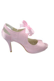 Beautiful High Heel Handmade Comfortable Wedding Shoes For Girl PFWS0006