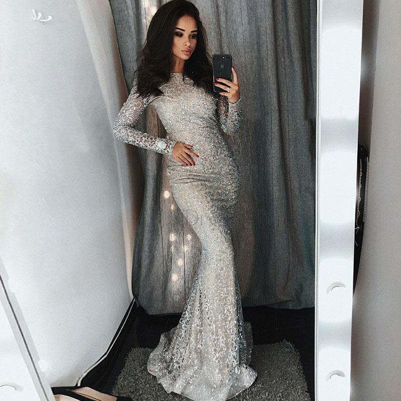 mesh long sleeve ruched dress VEDA ROUND NECK MESH LONG SLEEVE RUCHED MIDI DRESS