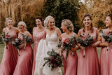 New 2019 Corne Bridesmaid Dresses, Party dress in Promfast PFP1553