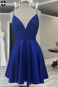 Promfast Blue new 2021 homecoming dress, party dress, senior school girl dresses PFH0306