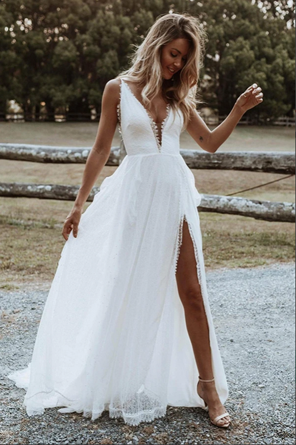 Cheap Online Lace Wedding Dresses | Promfast Cheap Online Lace Wedding Dresses | Promfast