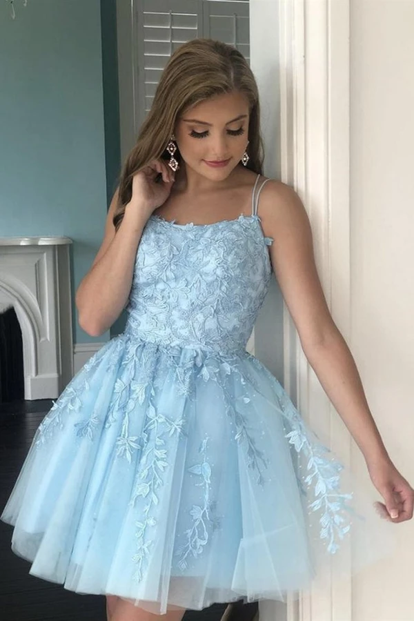 light blue tulle dress 3D Flowers Prom Dresses Cape Sleeve Long Evening Dres Viniodress This gorgeous A Promfast A Line Light Blue