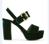 Promfast New Female Fairy Style High Heeled Shoes, Retro High Heeled Hot Trend Shoe PFWS0022