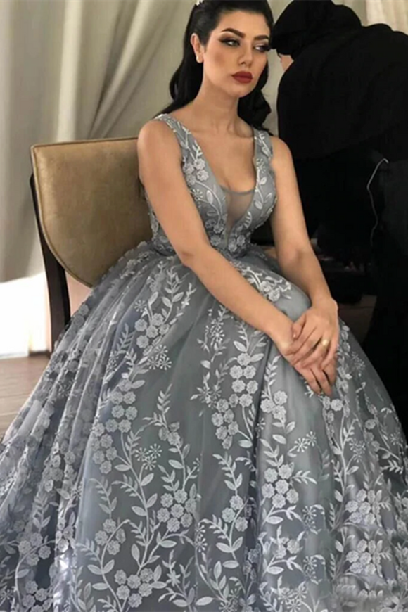 Promfast Chic African Lace Prom Dress A Line 3D Floral Prom Gown PFP21 Promfast Chic African Lace Prom Dress A Line 3D Floral Prom Gown PFP21