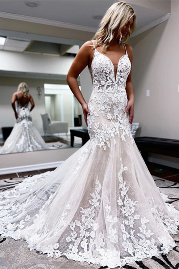 Cheap Online Lace Wedding Dresses | Promfast Cheap Online Lace Wedding Dresses | Promfast
