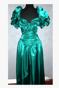 Promfast New Style Green 1980 Prom Party Dress PFP2263