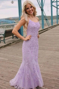 Promfast Mermaid Lace Prom Dress Long Formal Evening Dress, Dance Dresses, School Party Gown PFP2278