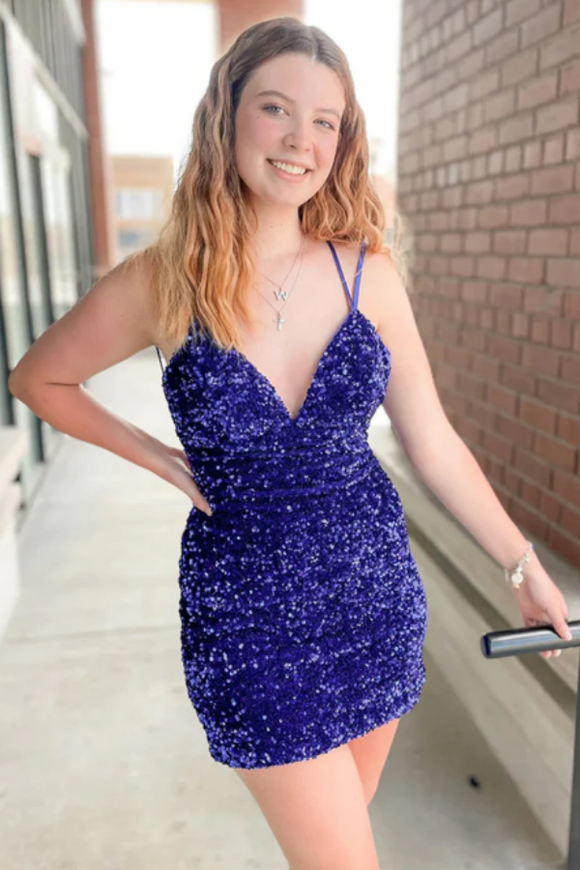 Promfast V Neck Short Royal Blue Prom Dresses, Formal Homecoming Dress Promfast V Neck Short Royal Blue Prom Dresses, Formal Homecoming Dress